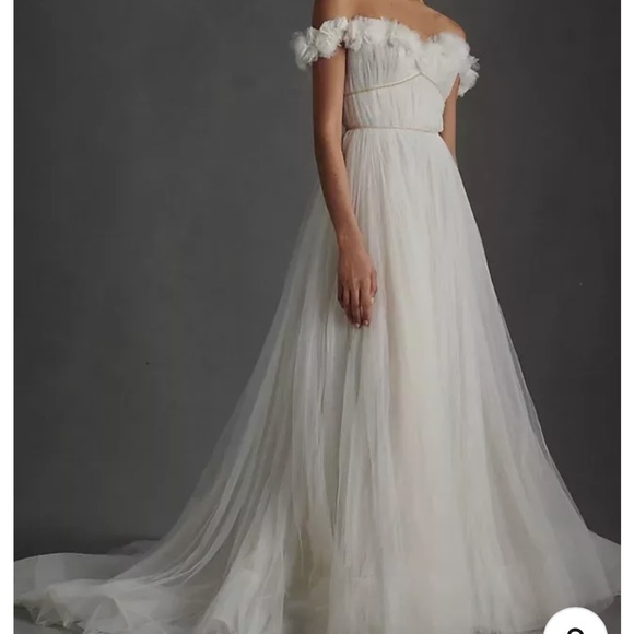 Watters Corrine gown NWT Size 16W Ivory - Picture 2 of 5